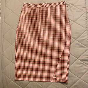 Banana Republic Houndstooth Pencil Skirt